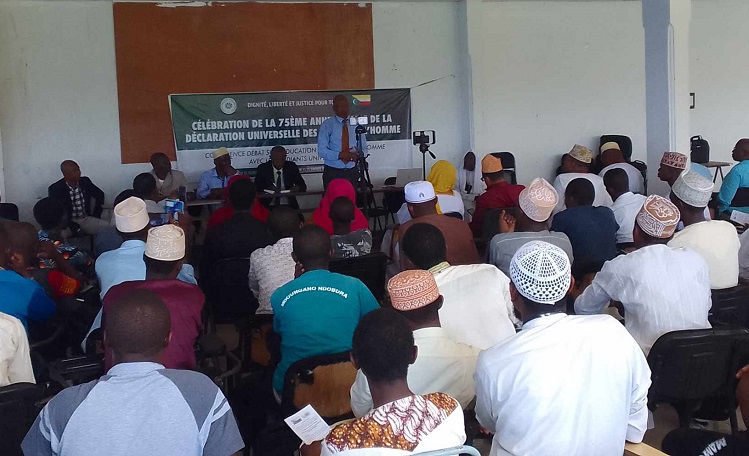 image Journée des droits de l'homme aux Comores Les étudiants sensibilisés